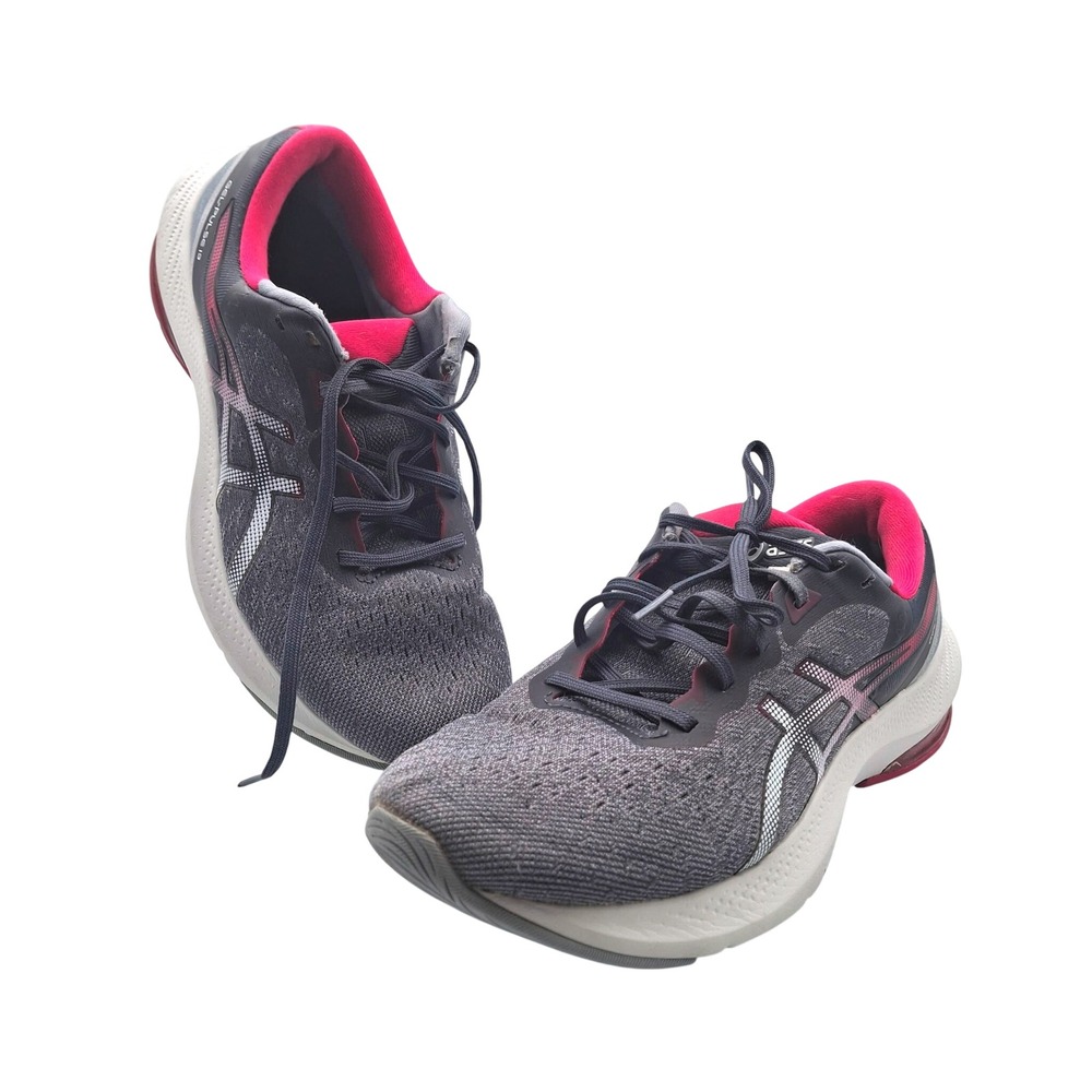 ASICS Gel-Pulse 13 Womens Size‎ 8.5 Grey Pink Running Shoes Sneakers 1012B035